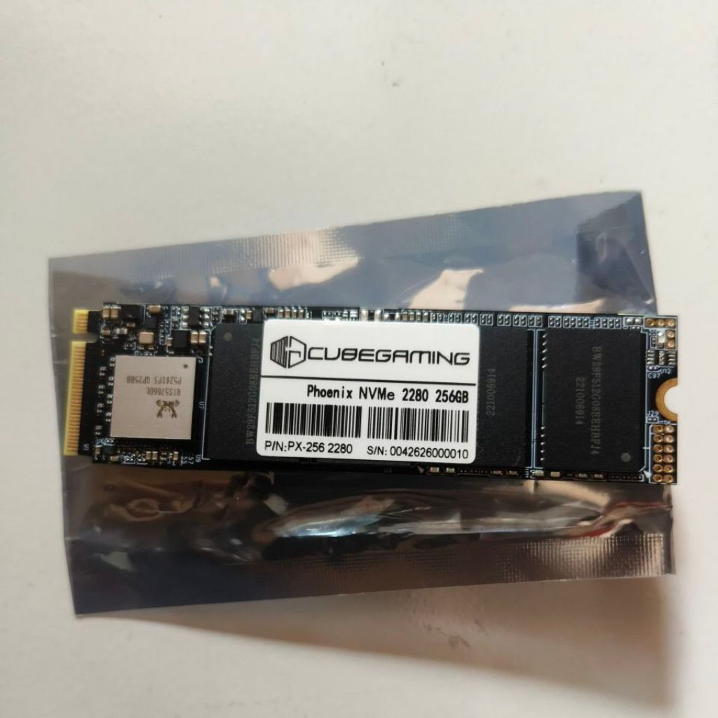SSD M.2 CUBE GAMING Phoenix NVMe 2280 256GB P/N PX-256 2280