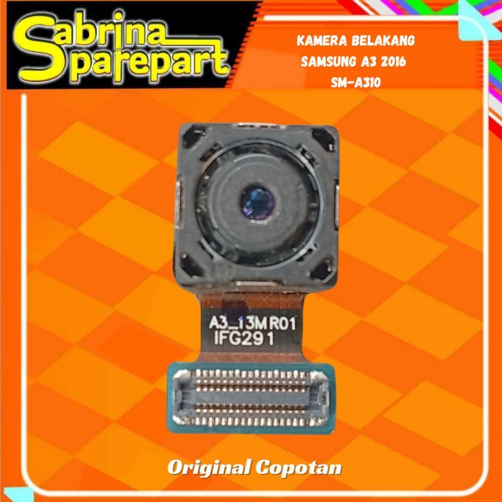 Kamera Belakang Samsung A3 2016 SM-A310 Second Original Copotan