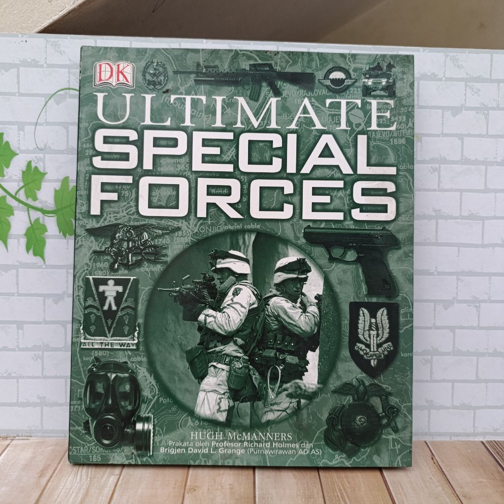 buku ultimate special forces original hardcover - buku langka antik
