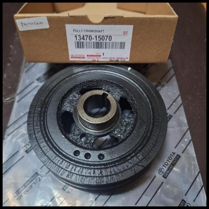 DISKON PULLY CRANKSHAFT  TWINCAM AE92 ORIGINAL