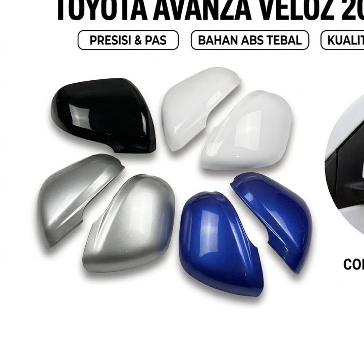 cover spion all new avanza VELOZ batok spion veloz tempurung sein cover spion original cover avanza 