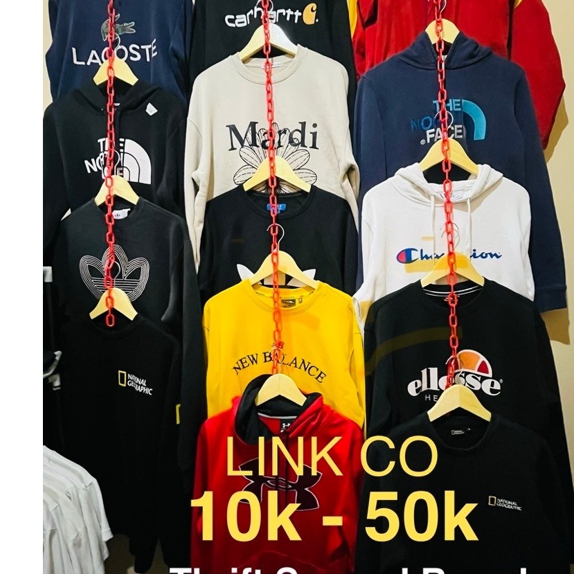 CN HOODIE SECOND BRAND              KODE LINK KECIL
