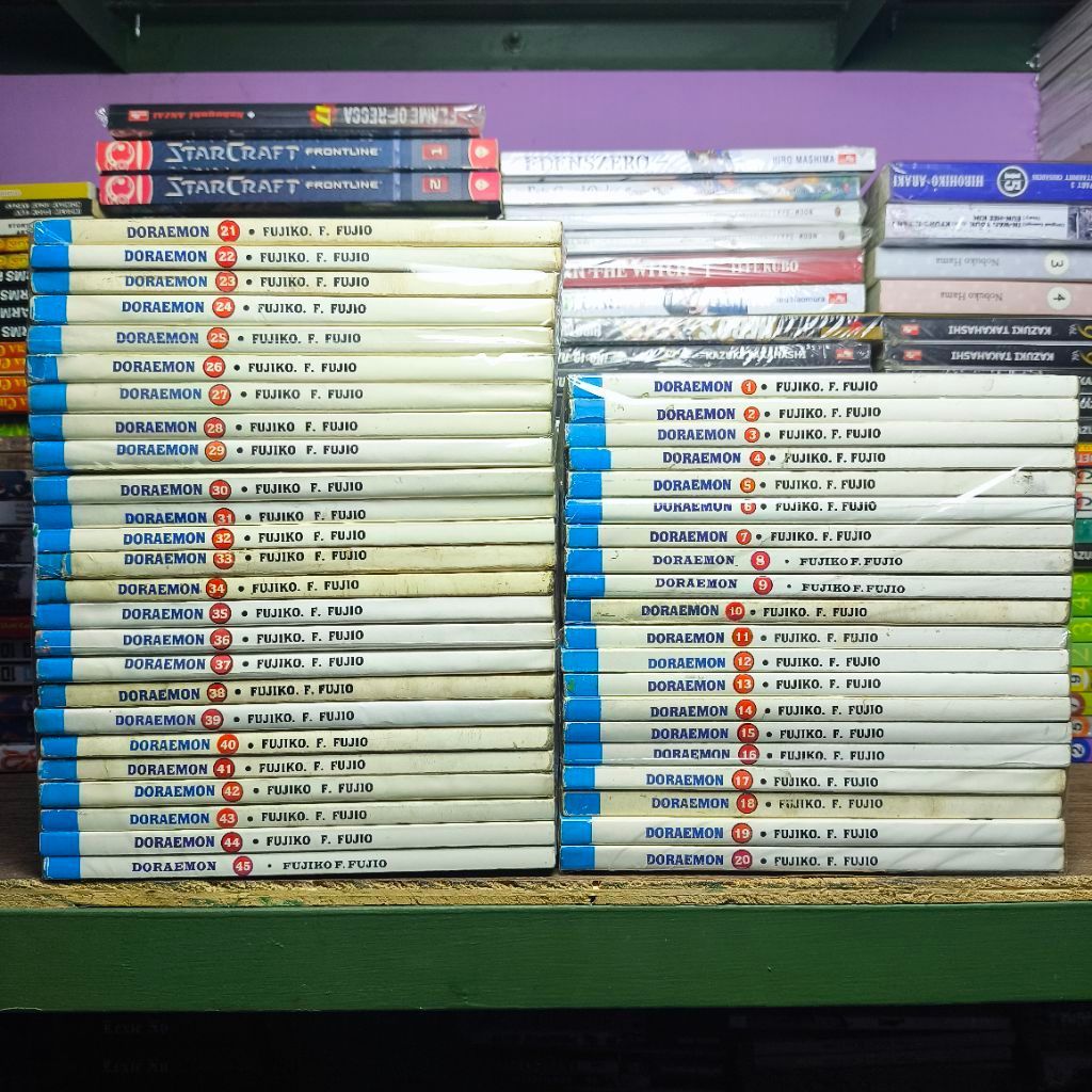 Set Komik Doraemon volume 1-45