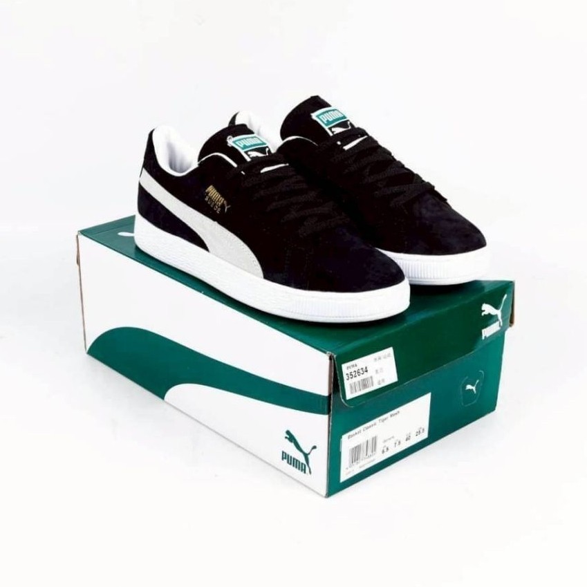 Puma Suede Classic Black White