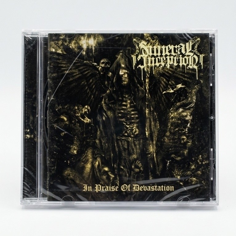 FUNERAL INCEPTION CD In Praise Of Devastation Death Metal Cerberus Productions