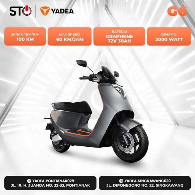 [ MOTOR LISTRIK ] YADEA G6
