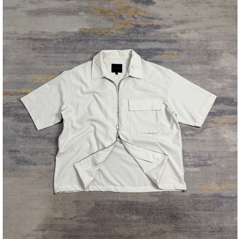 spao outer double zipper jacket size XL