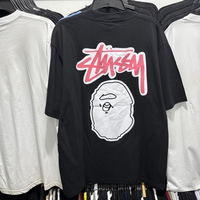 Stussy x bape tee secondd