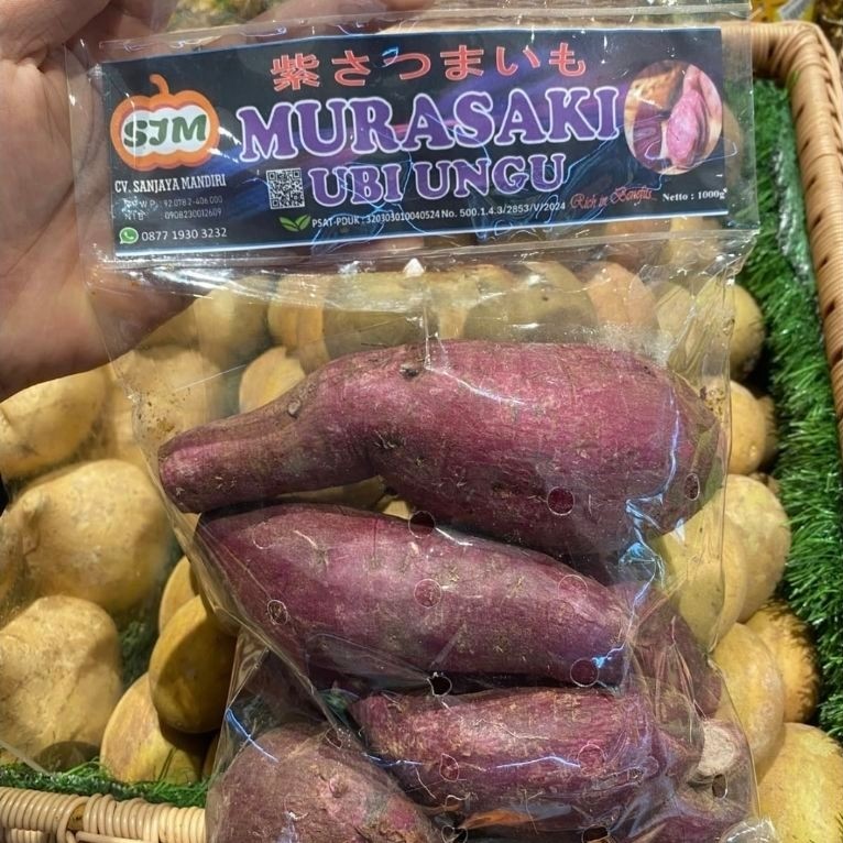 Ubi Murasaki purple / ubi ungu Murasaki / 1kg