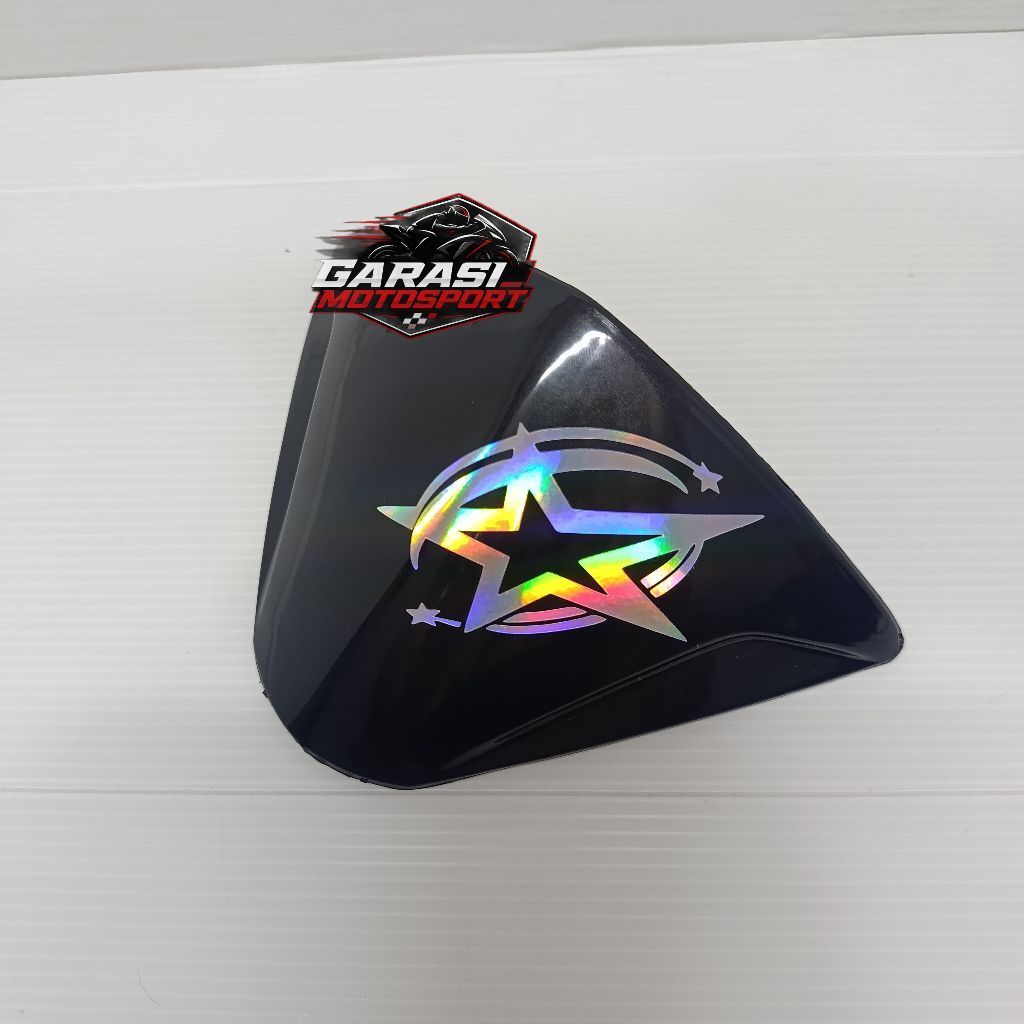 VISOR SEPEDA BMX + STIKER HOLOGRAM