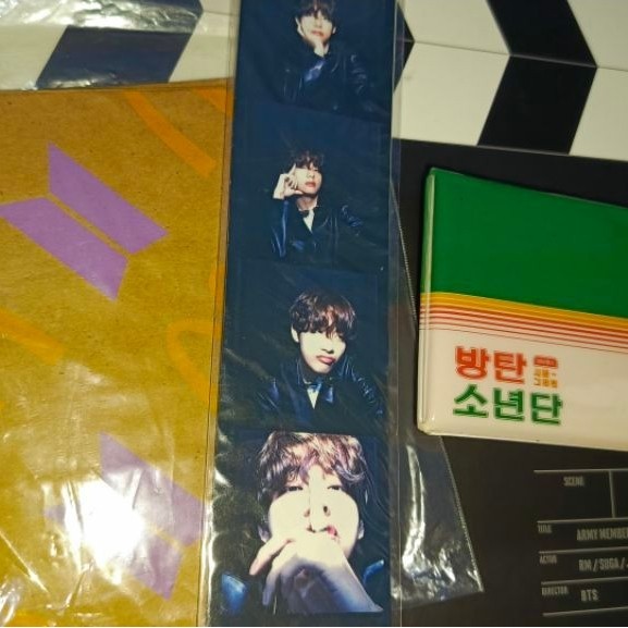 Mini album foto,Photostrip V BTS Album proof,Kertas