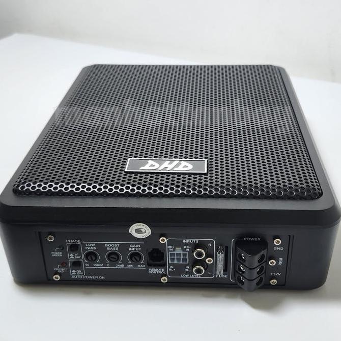 Basstube Mobil Slim Subwoofer Kolong Jok 8 dan 10 inch Aktif