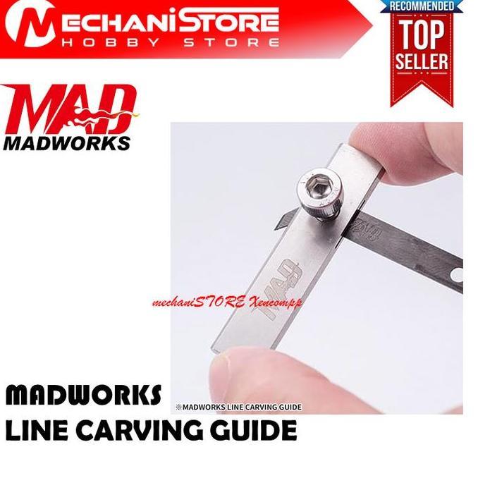 gundam MADWORKS LINE CARVING GUIDE - Scriber Chisel Panel Line Gundam