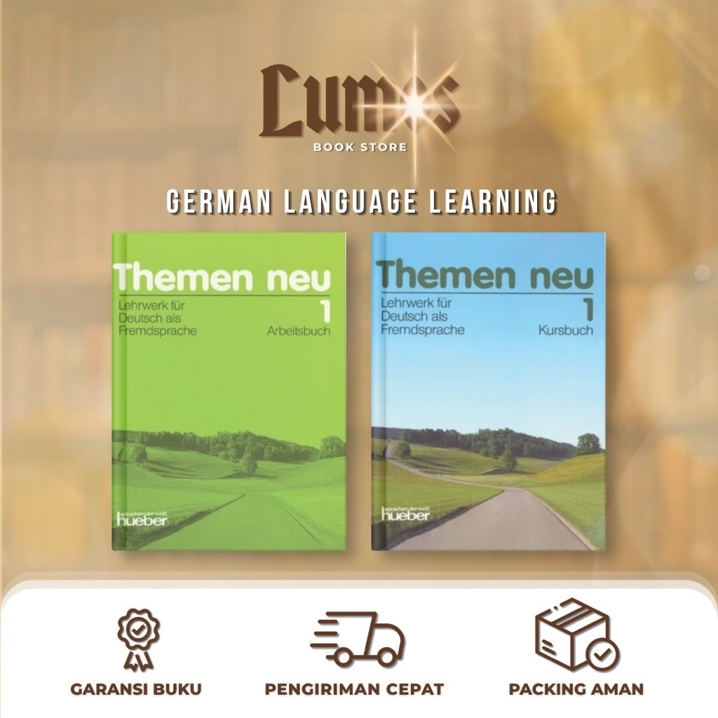 Buku German Language Themen Neu 1 Coursebook dan Workbook