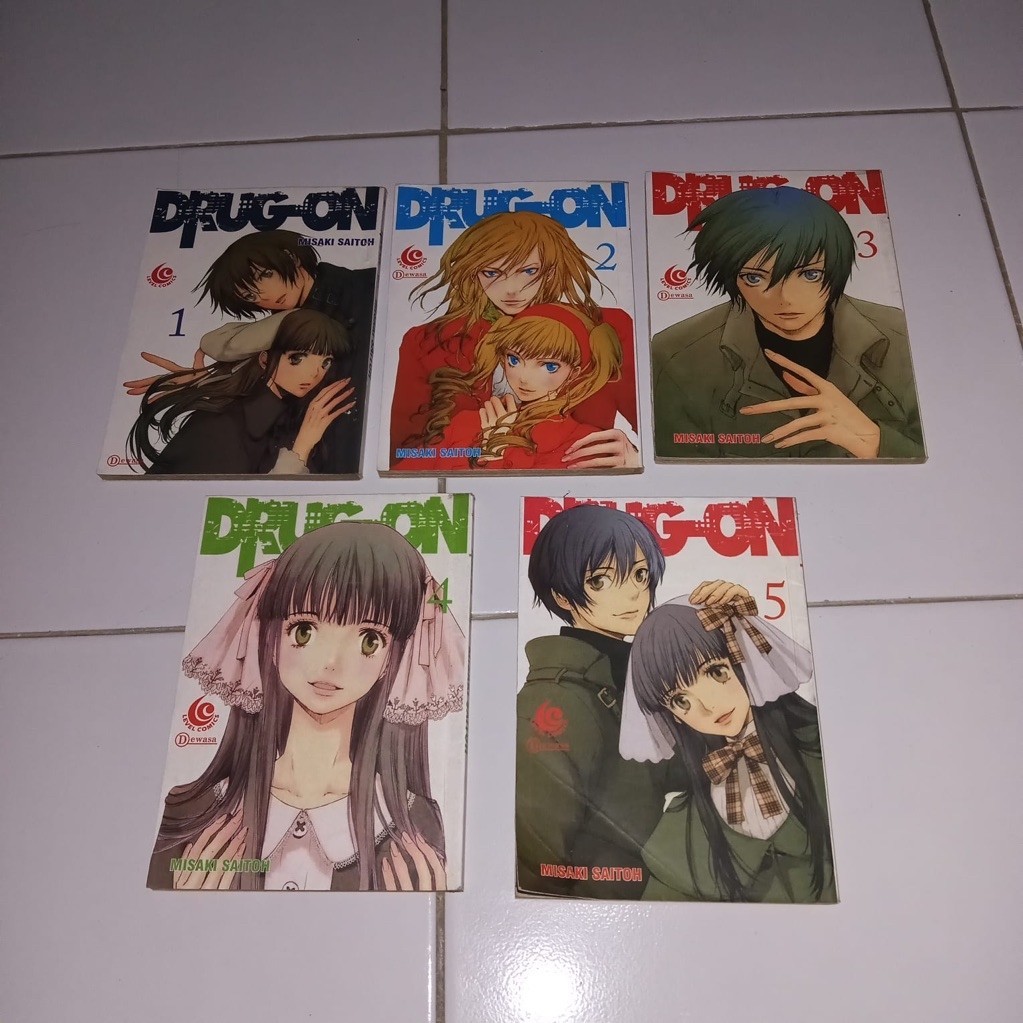 komik drug on vol 1-5 tamat