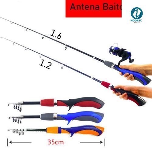 JORAN ANTENA BC RUAS PENDEK BAITCASTING TELESCOPIC TELESKOPIK 4KG