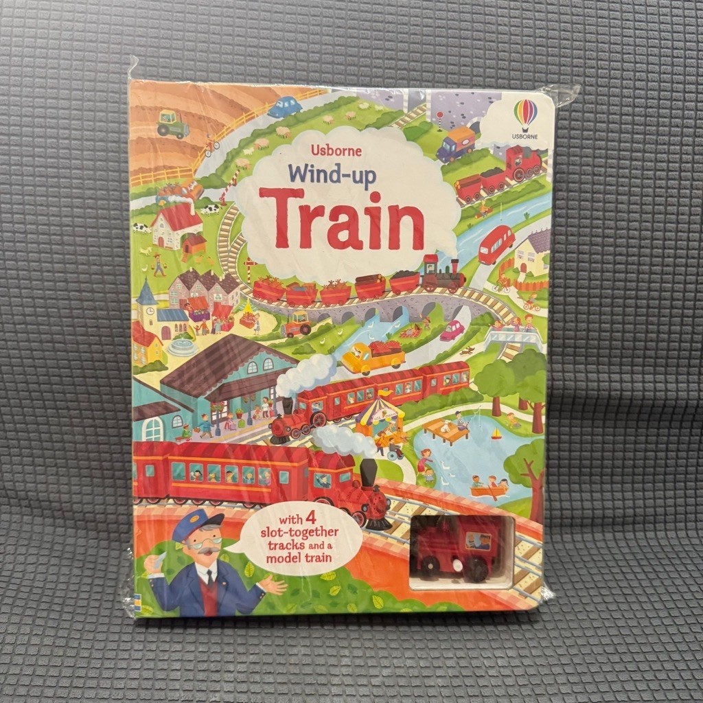 Original Usborne Wind-Up Train (Preloved)