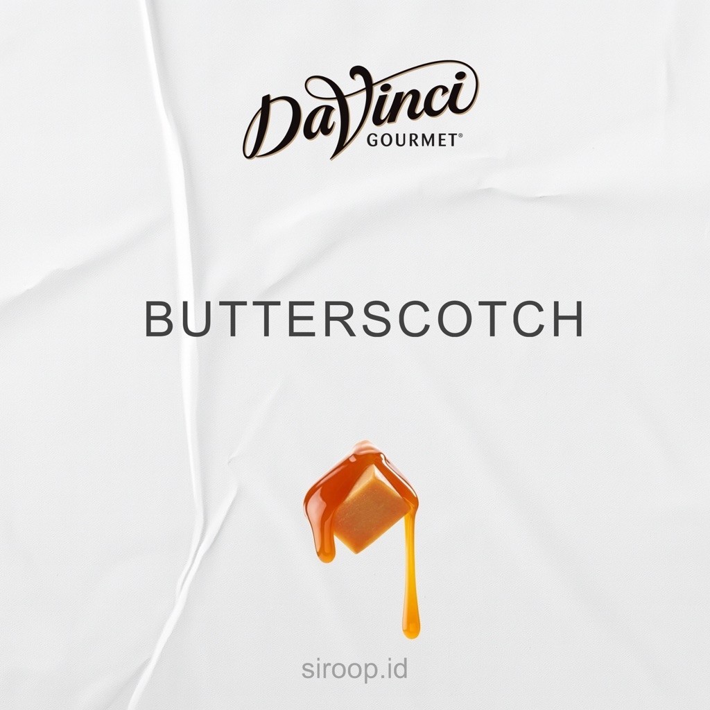 Syrup Davinci Butterscotch Repack Sirup Kopi 100% Original