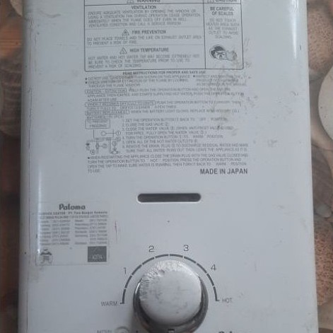 Water Heater Gas Paloma PH5RX / Paloma Water Heater Gas