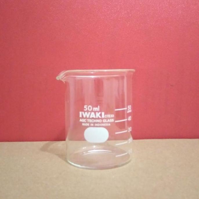 BEAKER GLASS, 50 ML. IWAKI DISKON