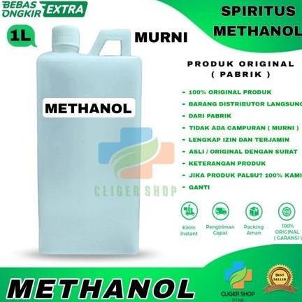 METHANOL / METHANOL 1 LITER ( PURITY 99,99% ) - ASLI