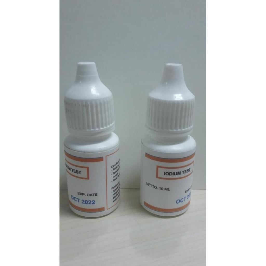 TEST KIT YODIUM 10ML - TEST IODIUM HIGH QUALITY