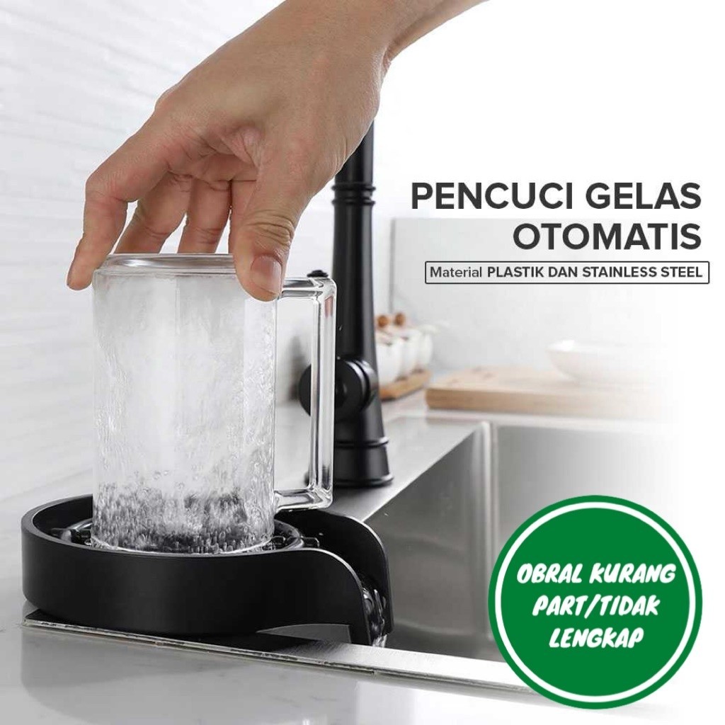 [OBRAL KURANG PART] Pencuci Gelas Otomatis Selang Panjang Jug Rinser Washer - SU10