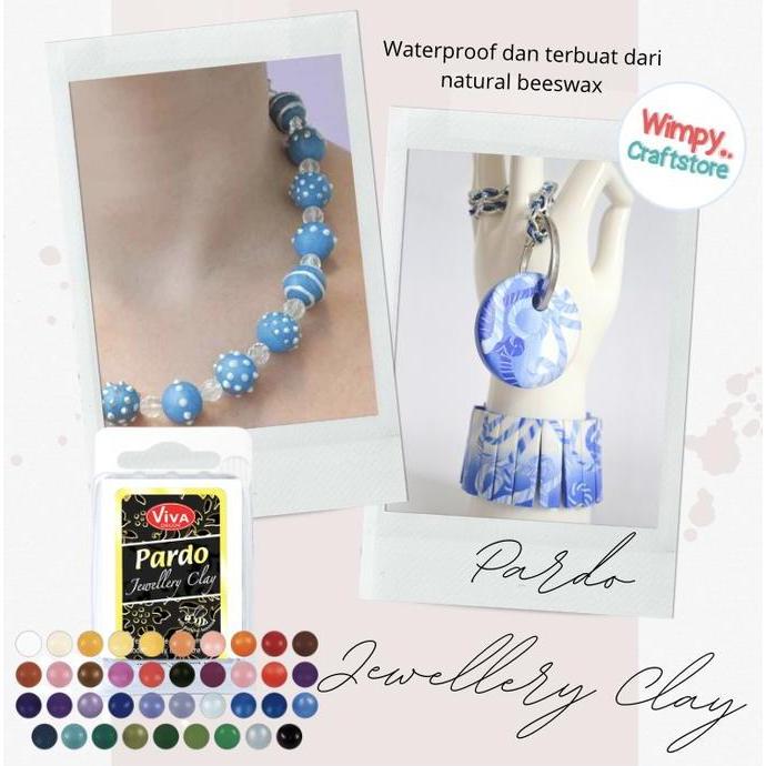 DAFFASAFERA - POLYMER CLAY PARDO JEWELLERY CLAY MODELING CLAY AKSESORIS POLYMER CLAY