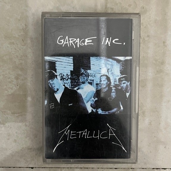 Kaset Metallica Garage Inc  Kaset Original Bekas Kondisi Mulus