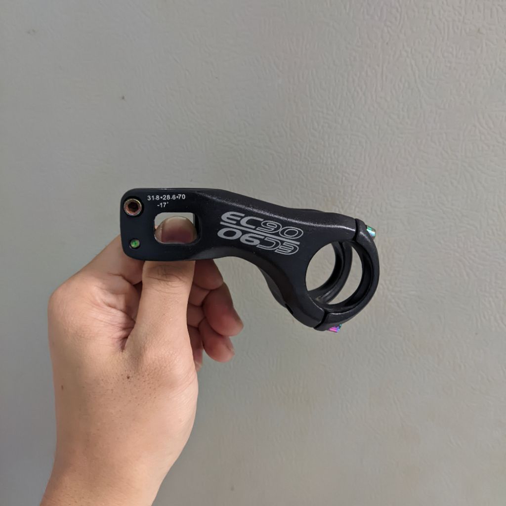 Stem EC90 Nunduk -17° Panjang 7cm Bekas