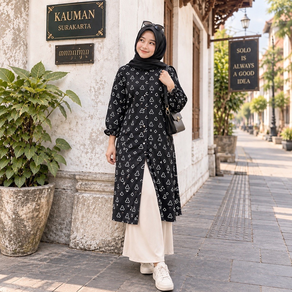 Masayu Batik - Tunik Batik Wanita Jumputan Original