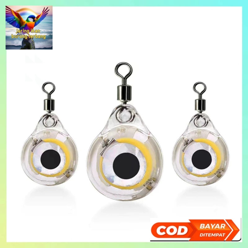 Ready Stock Lampu LED Perangkap Bentuk Mata Umpan Cumi-cumi