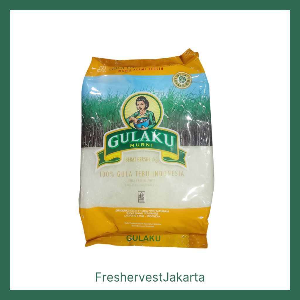 Gula pasir GULAKU 1kg / Gula pasir 1kg