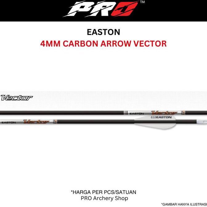 ARROW EASTON VECTOR CARBON / ANAK PANAH CARBON OUTDOOR INDOOR ALAT PANAHAN BUSUR COMPOUND RECURVE BA