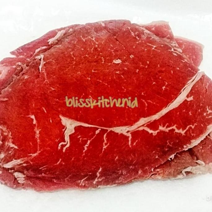 Food- Daging Aus Gyu Topside Beef Slice Sukiyaki / Yakiniku Mb 3-5 250Gr