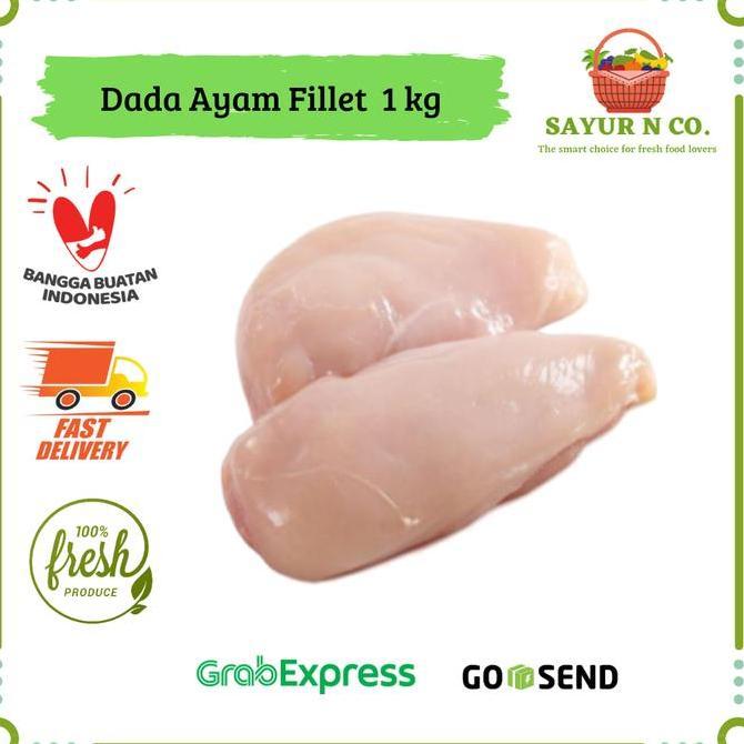 Food- Dada Ayam Fillet / Boneless Dada Ayam | Sayur N Co Bekasi