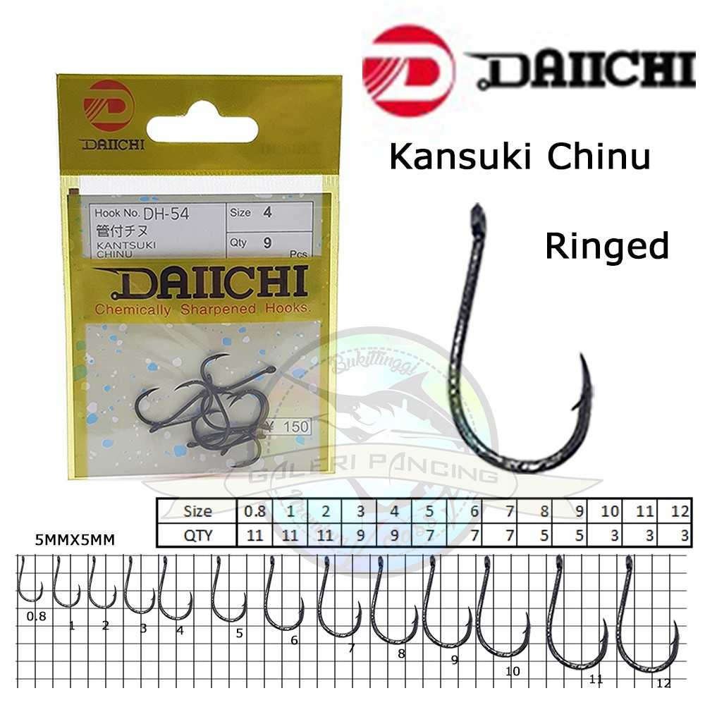 Mata Kail Pancing Daichi DH-54 Kantsuki Chinu DH54