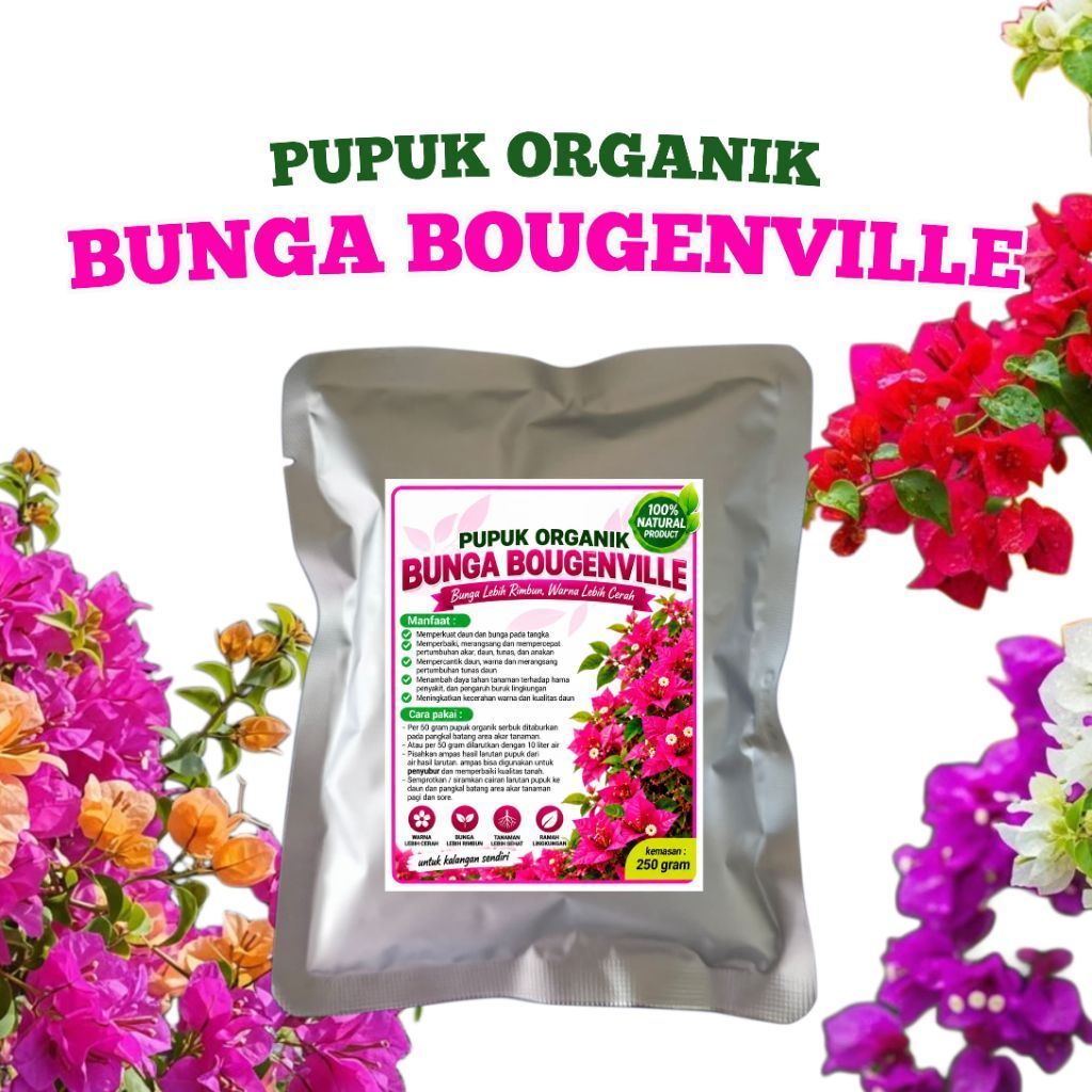 pupuk organik bunga bougenville 250 gram