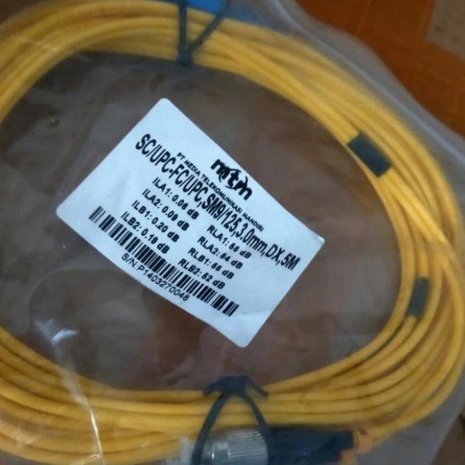 patch ord SC FC upc duplex 5 meter 3mm