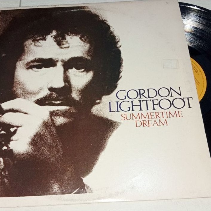LP Gordon Lightfoot Summertime Dream piringan hitam album musik