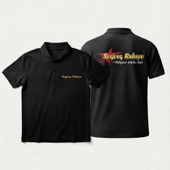 Kaos polo Sugeng Rahayu-Baju kerah Busmania/Bus indonesia terbaru