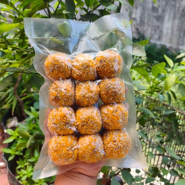 Bola Ubi Ungu Coklat Lumer