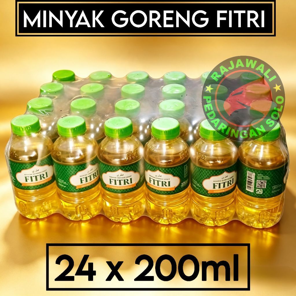 Minyak Goreng Fitri 200ml 24pcs Grosir Minyak Goreng