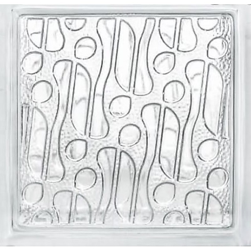 Glass Block Motif parang