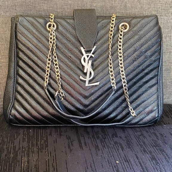 Preloved YSL WOC Wallet On Chain Good Condition