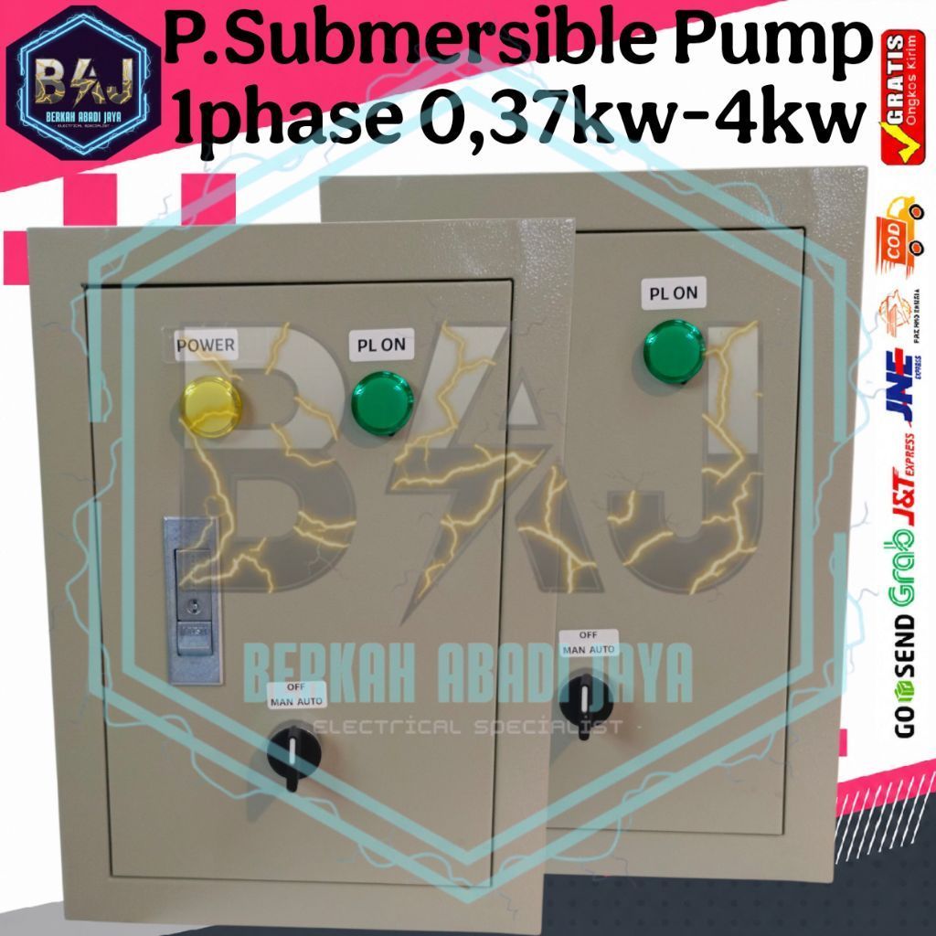 PANEL POMPA SUBMERSIBLE 1PHASE