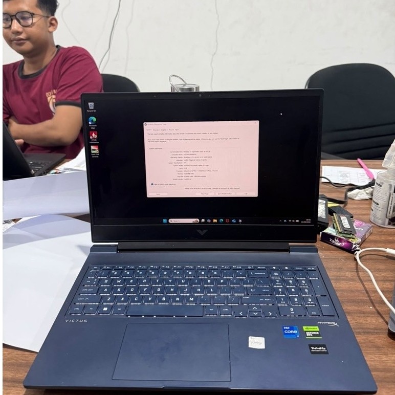 HP VICTUS GAMING 16-R1211TX I7-14650HX 16GB RAM 1TB SSD MULUS RTX 4060 BACKLITE