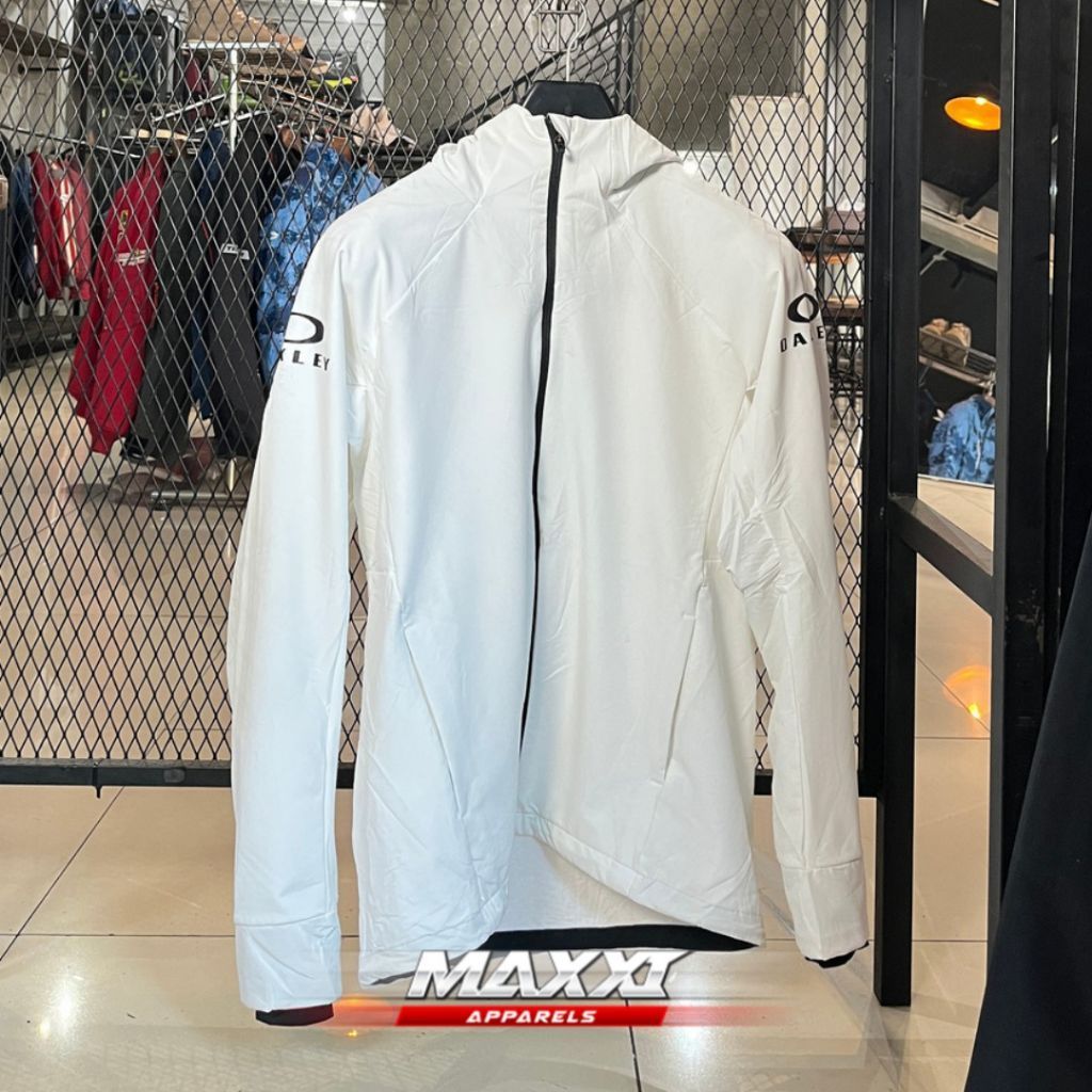 Jaket Motor Oakley  | Oakley White | BB 75-80 kg | Jaket Riding | Original Oakley