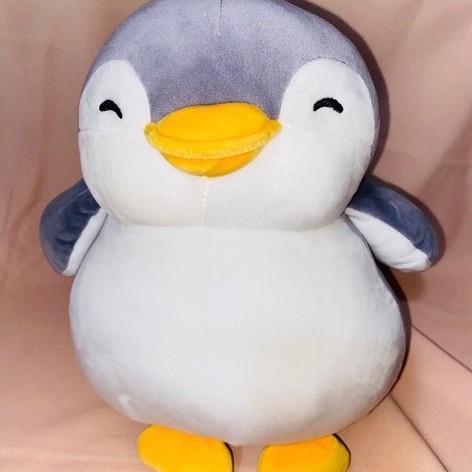 PL Miniso Boneka Penguin 28cm Plush Toy Lucu Gemoy