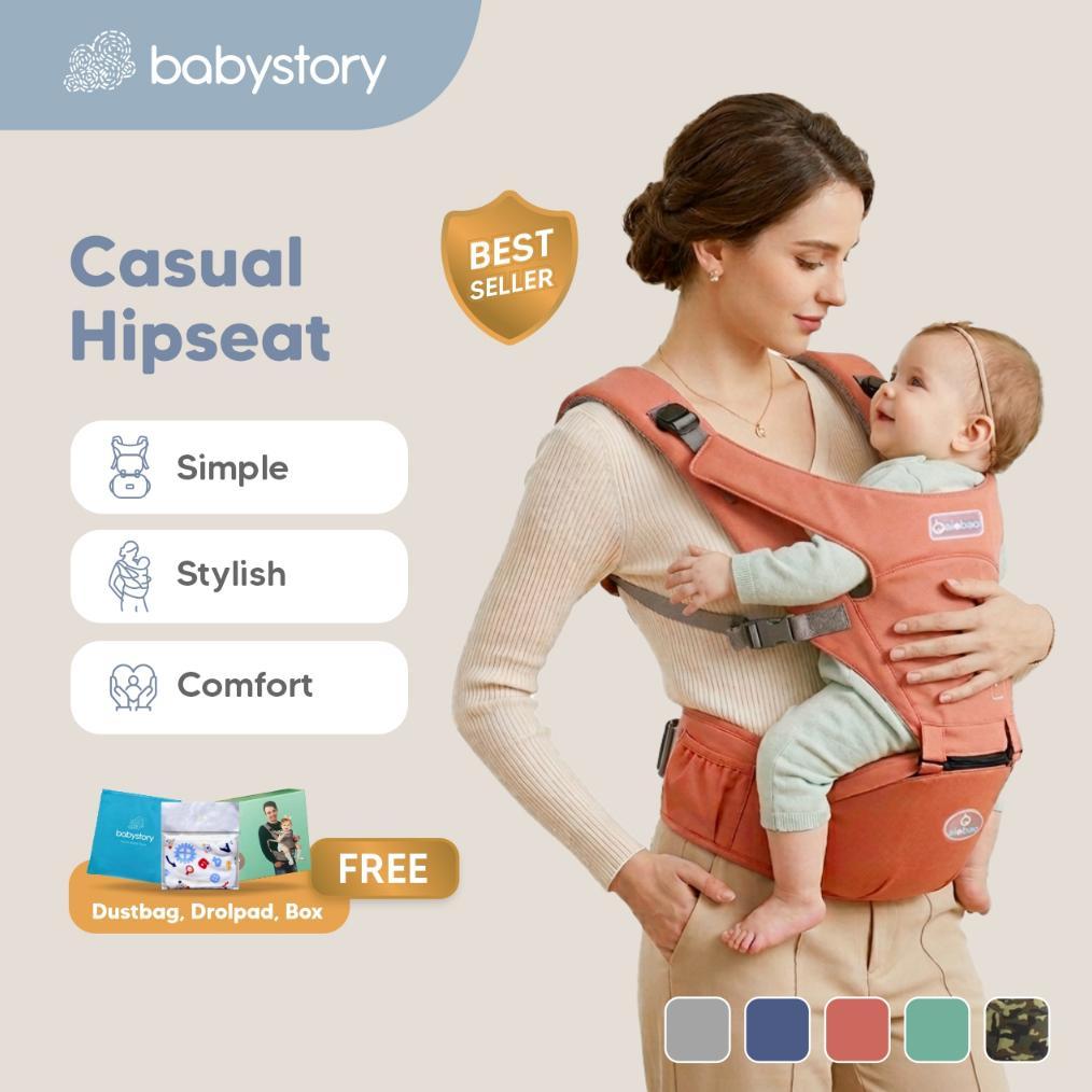 [YOLA] Hipseat Aiebao 6608 Original hipseat casual hipseat baby carrier gendongan bayi Aiebao